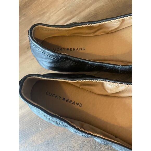 Lucky Brand Black Erin Easy Pack Flat - Picture 3 of 6